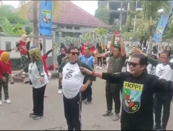 HUT FKPPI ke-45, PD VI PKPPI Senam Sehat Bersama