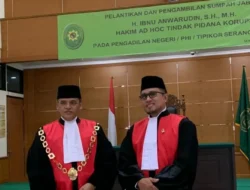 ASN Kemenag dilantik jadi Hakim Tipikor Serang Banten