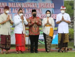 Jadikan Agama Sebagai Sumber Inspirasi,  Wamenag Hadiri  Tawur Agung Kesanga