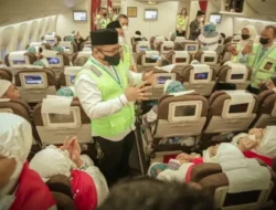 Lepas jemaah haji kloter pertama embarkasi Jakarta –Pondok Gede, Menag kasih wejangan ini..