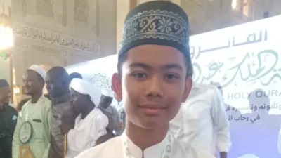 Prestasi Membanggakan, Baru Berusia 13 Tahun, Zahran Juara 2 Musabaqah Hafalan Al-Qur’an Internasional