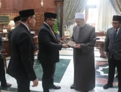 Tambah Kouta Beasiswa, Menag Temui Grand Syeikh Al Azhar