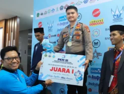 Keren.. Bisa jadi Inspirasi, Anggota Polda Aceh Ini Juara I, Ukir Prestasi Lomba Hifzil Quran 20 Juz