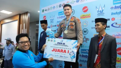 Keren.. Bisa jadi Inspirasi, Anggota Polda Aceh Ini Juara I, Ukir Prestasi Lomba Hifzil Quran 20 Juz