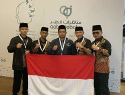 Santri Madrasah Aliyah Pesantren Al Hikmah 2 Brebes jadi Runner up di ISDC Qatar
