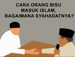 Ternyata Ini Cara Syahadat Bila Orang Bisu Masuk Islam