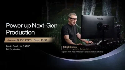 ASUS ProArt perkuat produksi generasi berikutnya di IBC 2023