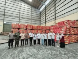 Pastikan Stok Aman, Netta Indian Tinjau Ketersediaan Beras