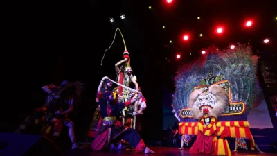 Indonesian Cultural Night 2023, Reog Ponorogo Pukau Penonton Bangkok