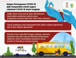 Masyarakat Diimbau untuk Vaksin Dosis Penuh