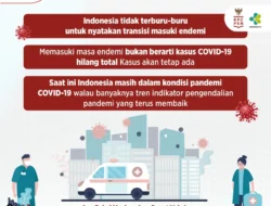 Transisi dari Pandemi ke Endemi Tidak Perlu Buru-Buru