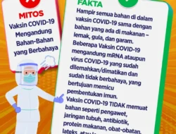 MITOS: Vaksin COVID-19 Mengandung Bahan-Bahan yang Berbahaya, Faktanya…