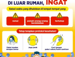 Saat Beraktivitas di Luar Rumah, Ingat Protokol Kesehatan