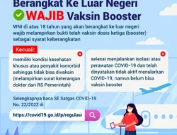 Update aturan Perjalanan Luar Negeri: Berangkat Ke Luar Negeri Wajib Vaksin Booster