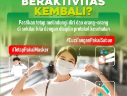 Beraktivitas Kembali dengan disiplin protokol kesehatan