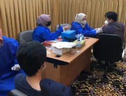 Dukung Progran Vaksinasi, PLN UPDK Keramasan-UPHK Palembang Vaksinasi Pegawai
