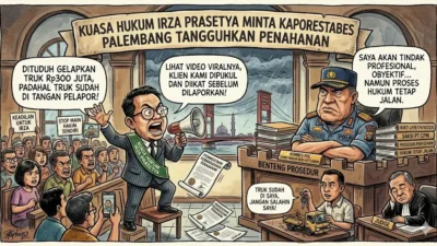 Kuasa Hukum Irza Prasetya Minta Kapolrestabes Palembang Tangguhkan Penahanan