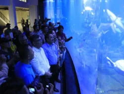 Keren..keren Kota Ini Persembahkan Aquarium Indonesia Terbesar, ini asanya…