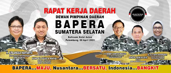 DPD BAPERA Sumsel Gelar Rakerda | pingintau.id