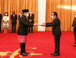 Resmi Jadi Dubes RI untuk Republik Demokratik Timor-Leste, Okto Dorinus Manik Serahkan Ini kepada Presiden Timor-Leste, Francisco Guterres Lu-Olo