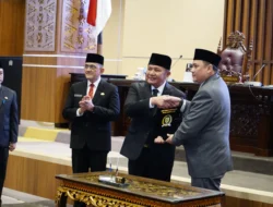 DPRD Sumsel Menerima dan Setujui LKPJ  Tahun Anggaran 2024