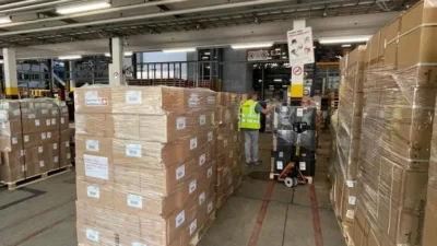 RI Terima Dukungan Swiss 13 Ton Alat Medis