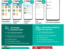 Aplikasi Peduli lindungi Harus Diisi eHAC, Ini Menjadi Syarat Perjalanan