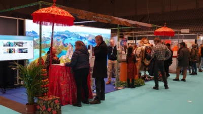Travel Expo Terbesar di Norwegia Kasih Penghargaan Terbaik Booth RI