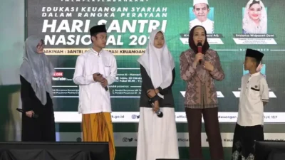Laksanakan Kerjasama, OJK-MES Tingkatkan Literasi dan Inklusi Keuangan Santri