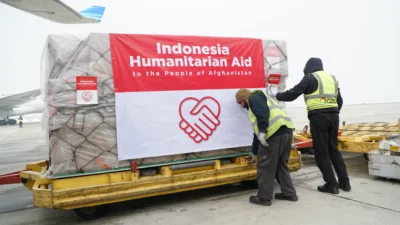 Langkah Konkret Solidaritas Global, 2 Pesawat Bantuan Kemanusiaan RI Tiba di Bandara Internasional Hamid Karzai, Kabul Afganistan