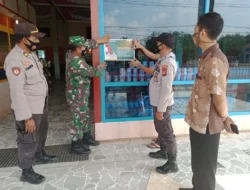 Pinginnya Covid- 19 nya Gak Betah Lagi di Muba, Pasang Stiker di Suruh Warung & Rumah Warga Demi PPKM Darurat Sukses, Kuncinya, Ya Semuanya Harus Sadar & Kerjasama Semua Pihak