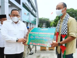 Alhamdulillah,Bantuan Covid-19 untuk warga Muba & Donasi Palestina Terkumpul Rp1,2 Miliar