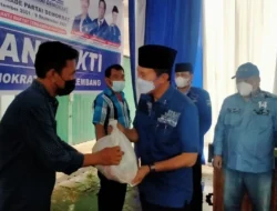 Sambut HUT ke 20, DPC Partai Demokrat Bagikan Ini Kepada Masyarakat Palembang