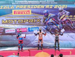Catat Waktu 1:22.439, Pembalap Binaan PPLP –D Muba Rebut Piala Presiden RI