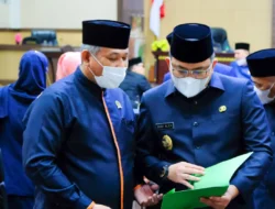 Sampaikan Raperda APBD Muba Tahun 2022, Bupatinya  Paparkan  4 Prioritas Daerah, Legistatif Usulkan 2 Raperda Prakarsa