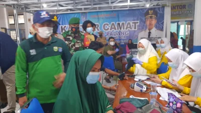 Meningkat Pesat, Warga OKI di Vaksin Tercatat 350 Ribu Jiwa