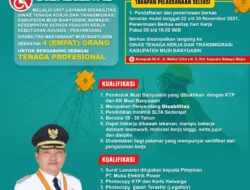 Alhmadullilah, Penyandang Disabilitas Diberi Kesempatan untuk Berkarya, BUMD Muba Buka Loker