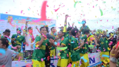 “Laskar Mati Dem Asal Top” Juara Sepak Bola Proprov Sumsel XIII 2021 OKU Raya, Duh, Tinggal Tunggu Bonusnya..