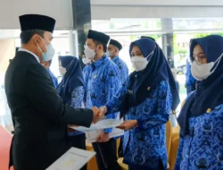 Sssttt.. Jangan Berisik, Ada Pengambilan Sumpah & Janji PNS di Pemkab Muba, Bupatinya Pesan Begini
