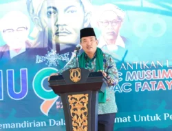 Hadir di Milad NU ke-96, Plt Bupatinya Muba Umumkan Mei 2022 Kepemimpinannya Selesai