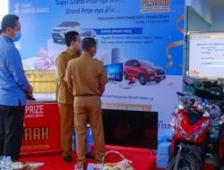 Lewat Undian, Bagi-bagi Hadiah untuk Nasabah Muba 