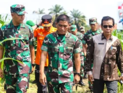 Danrem 044 Gapo Brigjen TNI M Naudi Nurdika Sambangi Muba, Salah Satunya Agenda Cek Lahan Tanaman Jagung