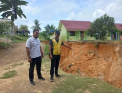 Terkait Longsor di Belakang SMAN 2 Sungai Lilin, Pemkab Kucurkan Dana BTT