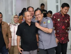 Jamu Tim Komisi Informasi Pusat & KI Provinsi Sumsel, Ini yang Dibahas PJ Bupati Muba 