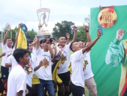 Sepak Bola Antar Kecamatan di Muba Ditutup