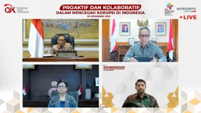 Cegah Korupsi, Pemerintah-OJK  Proaktif Lawan Korupsi