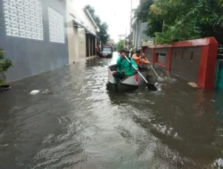Pergantian Malam Tahun Baru, Jalur Pantura Dilanda Banjir