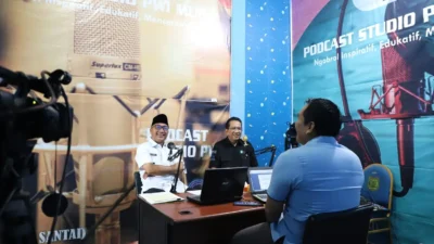 Kenalkan Program Inovasi Soal Ini Saat Podcast dengan PWI Muba