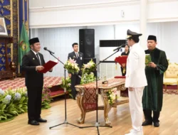 Wabup Muara Enim Lama Kosong, Kini Gubernur Lantik Ahmad Usmarwi Kaffah Jadi Wakil Bupati Muara Enim