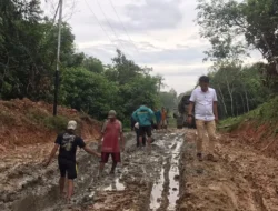 Ruas Jalan Desa Talang Simpang-Rukun Rahayu yang Rusak, Segini Nilai Anggaran Perbaikan yang Bakal Dikucurkan Muba 